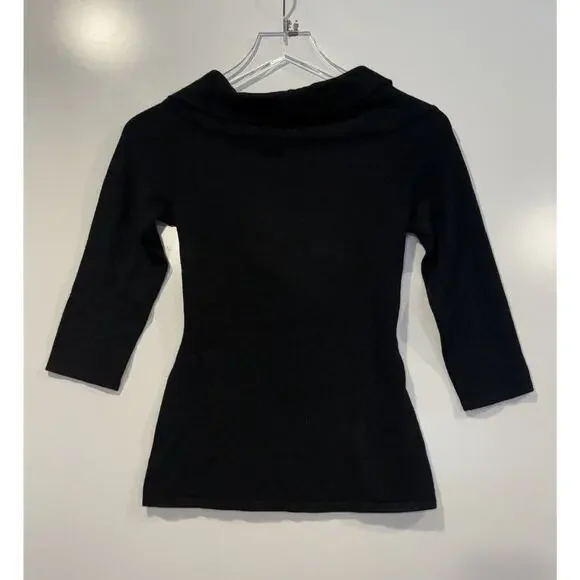 Ralph Lauren Black Label Cashmere Blend Sweater Womens Size Small (804)